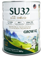 Bao Bì Hộp Thiếc Đựng Sữa Bột In Nhãn SU32 Grow IQ 900g